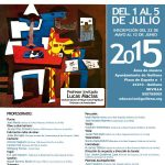 Cartel XII curso nacional de música villa de guillena - 2015